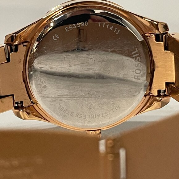 Gold Fossil Women\'s Watch